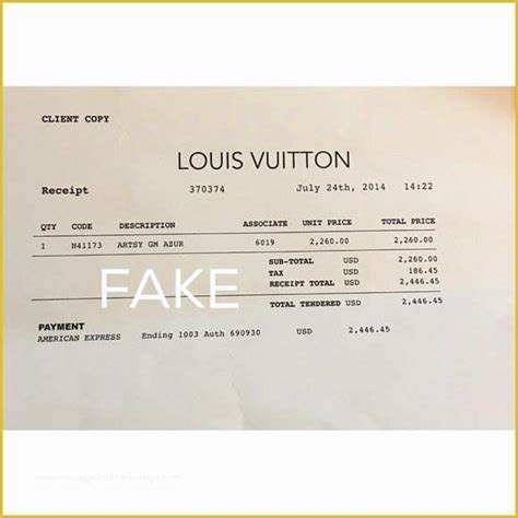 louis vuitton receipt email|Louis Vuitton wallet receipt.